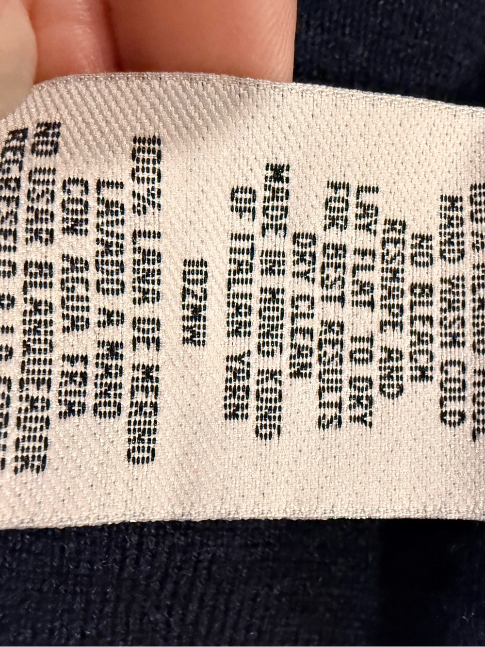 Eileen Fisher Navy Open-Front Long Merino Wool Cardigan - Picture 14 of 15